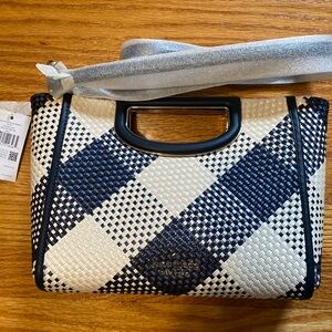 Kate Spade  Alexia Gingham Crossbody Clutch